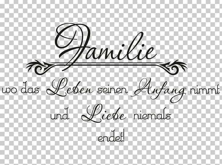 Tattoo Family Wall Decal Sticker PNG, Clipart, Area, Black, Black And White, Brand, Calligraphy Free PNG Download