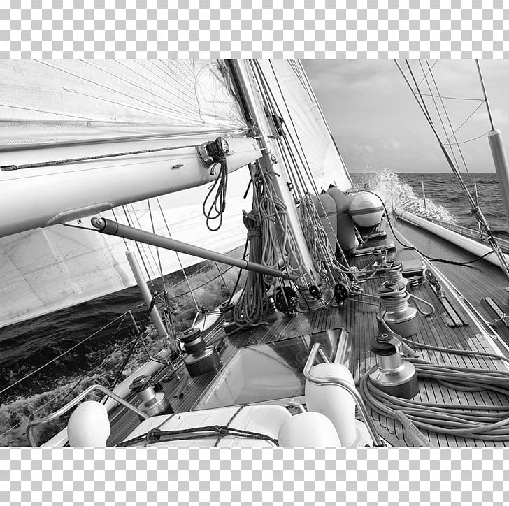 Under Sail Sailboat Sailing Ship PNG, Clipart, Black And White, Boat, Boom, Catketch, Clipper Free PNG Download