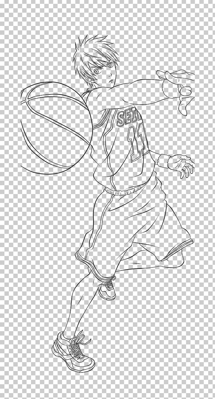 Seijūrō Akashi Kuroko's Basketball Line Art Sketch PNG, Clipart,  Free PNG Download