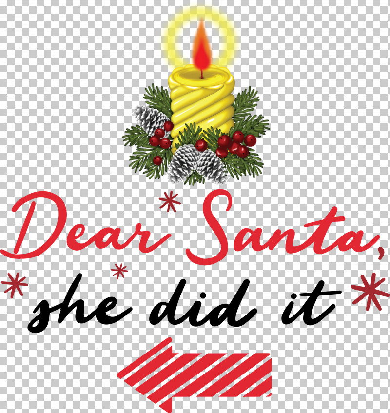 Dear Santa Santa Claus Christmas PNG, Clipart, Christmas, Christmas Day, Christmas Ornament, Christmas Ornament M, Christmas Tree Free PNG Download