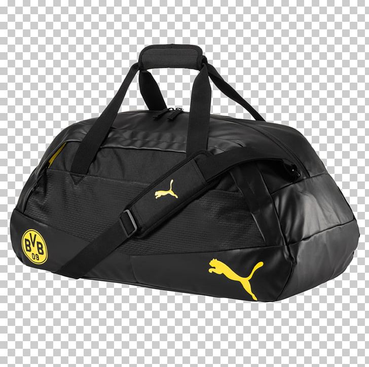 Borussia Dortmund Puma Bag Sport Holdall PNG, Clipart, Accessories, Adidas, Automotive Exterior, Bag, Black Free PNG Download