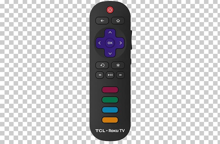 Remote Controls Television Electronics Smart TV Roku PNG, Clipart, 1080p, Electronic Device, Electronics, Electronics Accessory, Hardware Free PNG Download