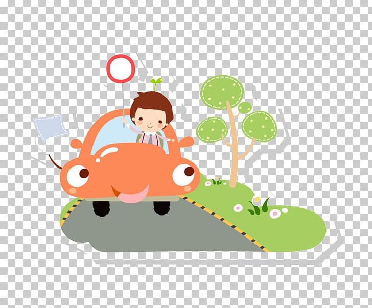 Cartoon Child Illustration PNG, Clipart, Advertising, Driving, Encapsulated Postscript, Fictional Character, Happy Birthday Card Free PNG Download