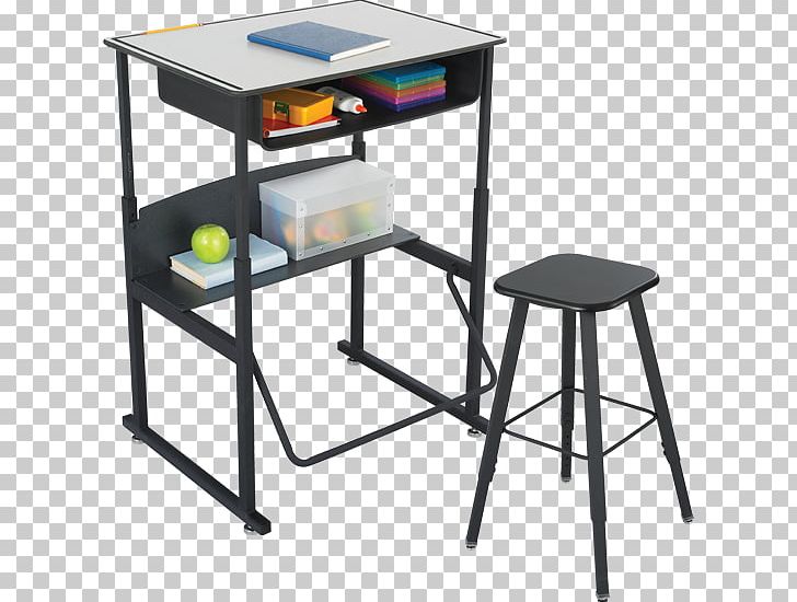 Standing Desk Sit-stand Desk Table PNG, Clipart, Angle, Classroom, Desk, Furniture, Mediumdensity Fibreboard Free PNG Download