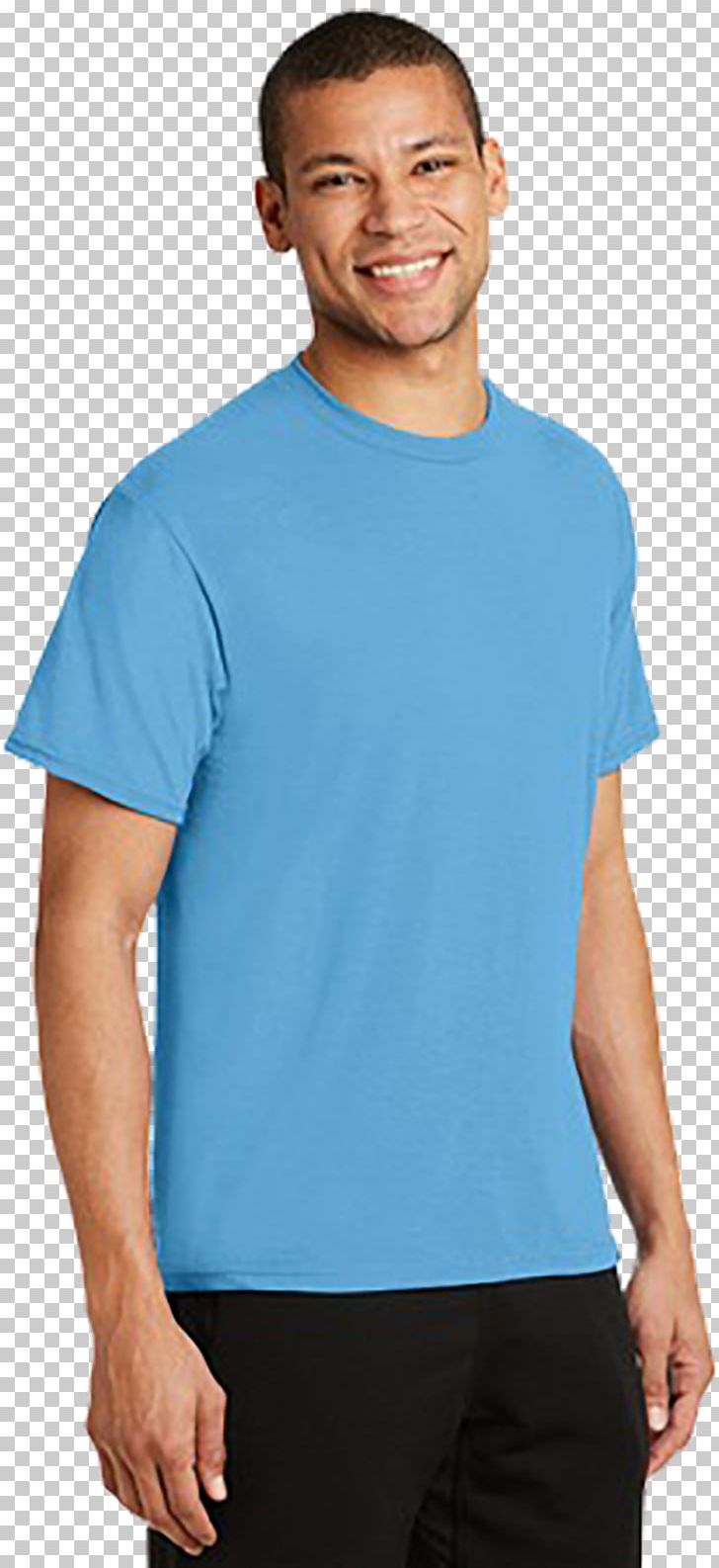 T-shirt Clothing Sleeve Sportswear PNG, Clipart, Active Shirt, Aqua, Azure, Blue, Business Free PNG Download