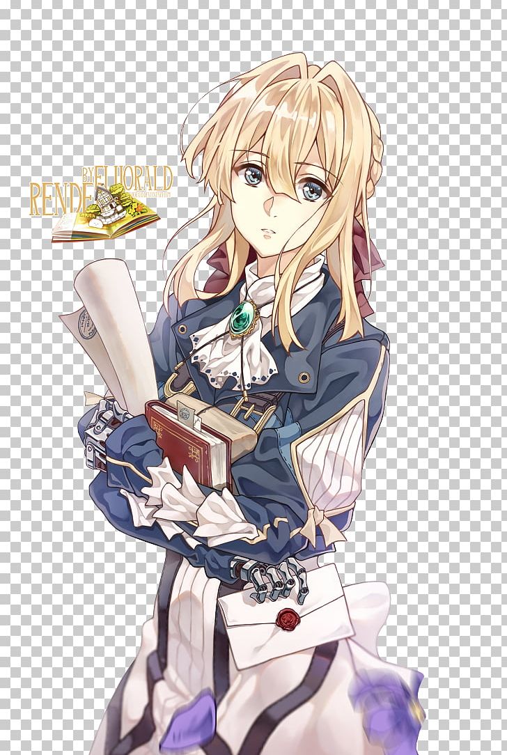 Violet Evergarden Anime Desktop Manga PNG, Clipart, Animation, Anime, Brown Hair, Cartoon, Cg Artwork Free PNG Download