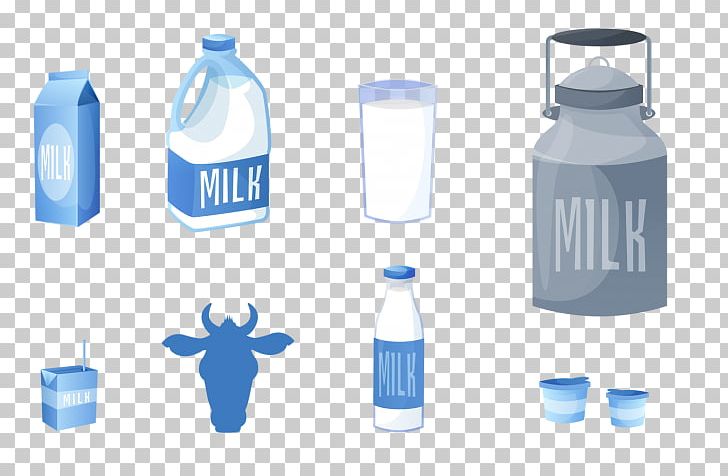 Water Bottles Graphic Design PNG, Clipart, Bottle, Container, Cow, Distilled Water, Drinkware Free PNG Download