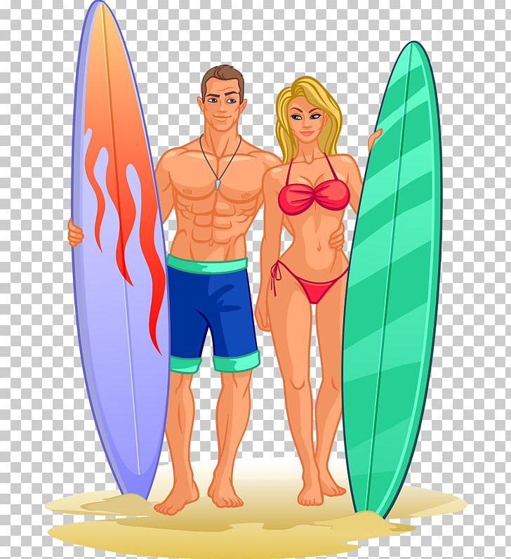 Surfboard Cartoon Surfing Illustration Png Clipart Arm Art