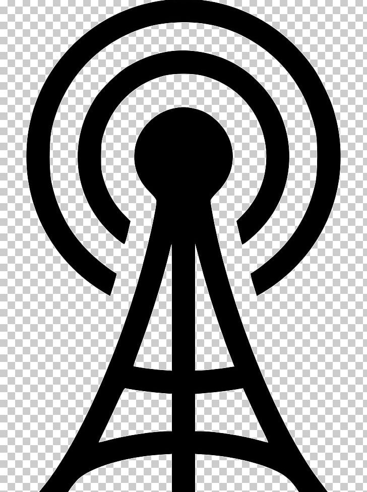 Telecommunications Tower Computer Icons PNG, Clipart, Aerials, Artwork, Black And White, Cdr, Cell Site Free PNG Download
