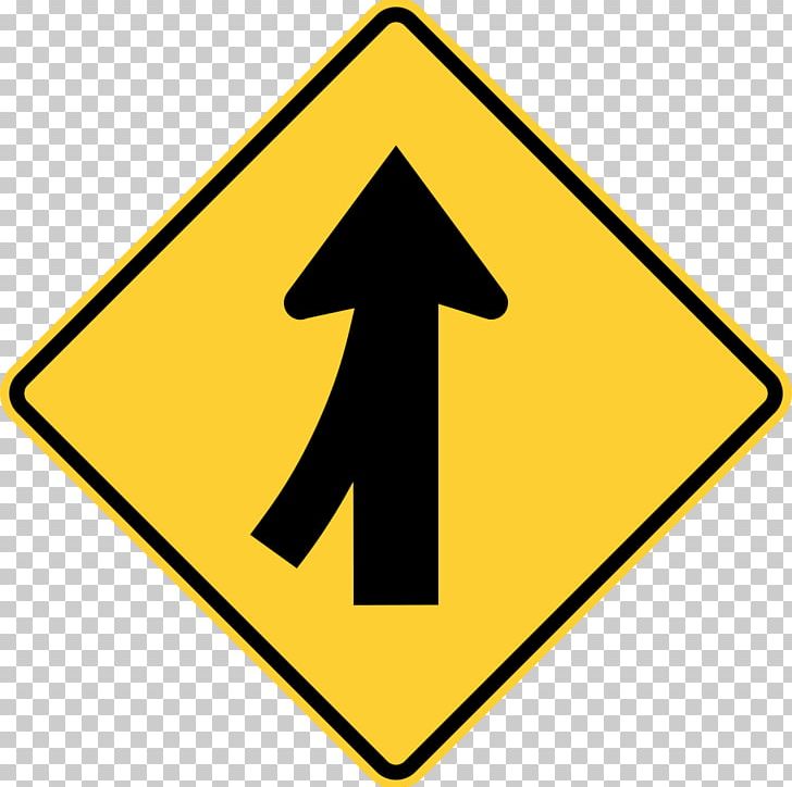Traffic Sign Merge Lane Warning Sign PNG, Clipart, Angle, Area, Brand, Carriageway, Driving Free PNG Download