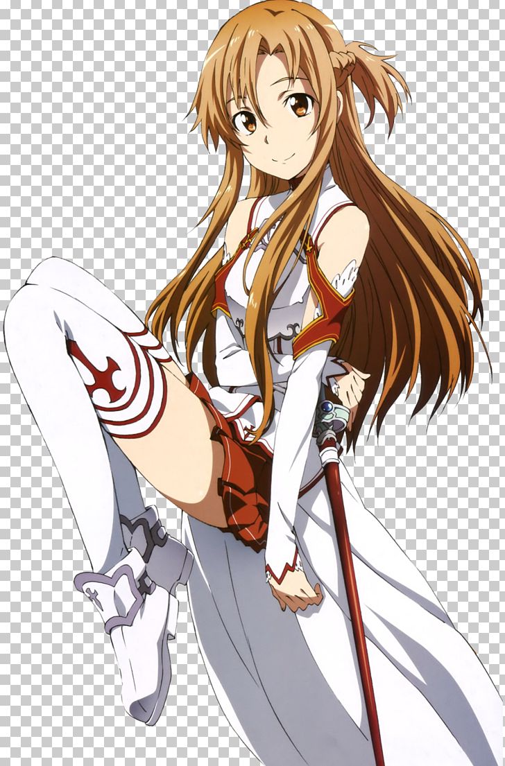 Asuna Sword Art Online: Hollow Realization Kirito Leafa Sinon PNG, Clipart, Anime, Art, Brown Hair, Cartoon, Cartoons Free PNG Download