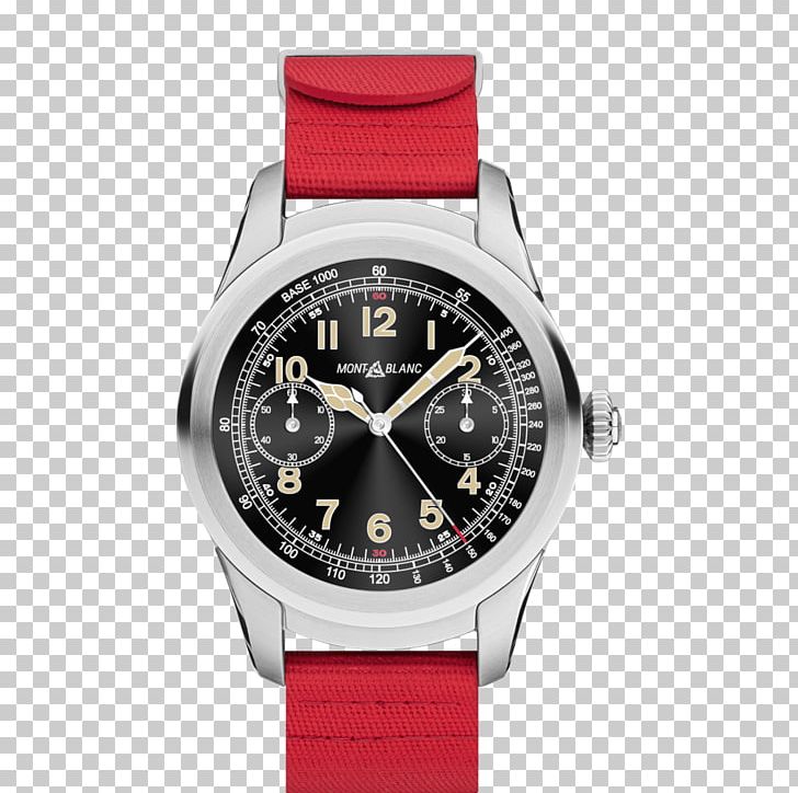 Smartwatch Montblanc Strap Leather PNG, Clipart, Accessories, Brand, Brushed Metal, Chronograph, Company Free PNG Download