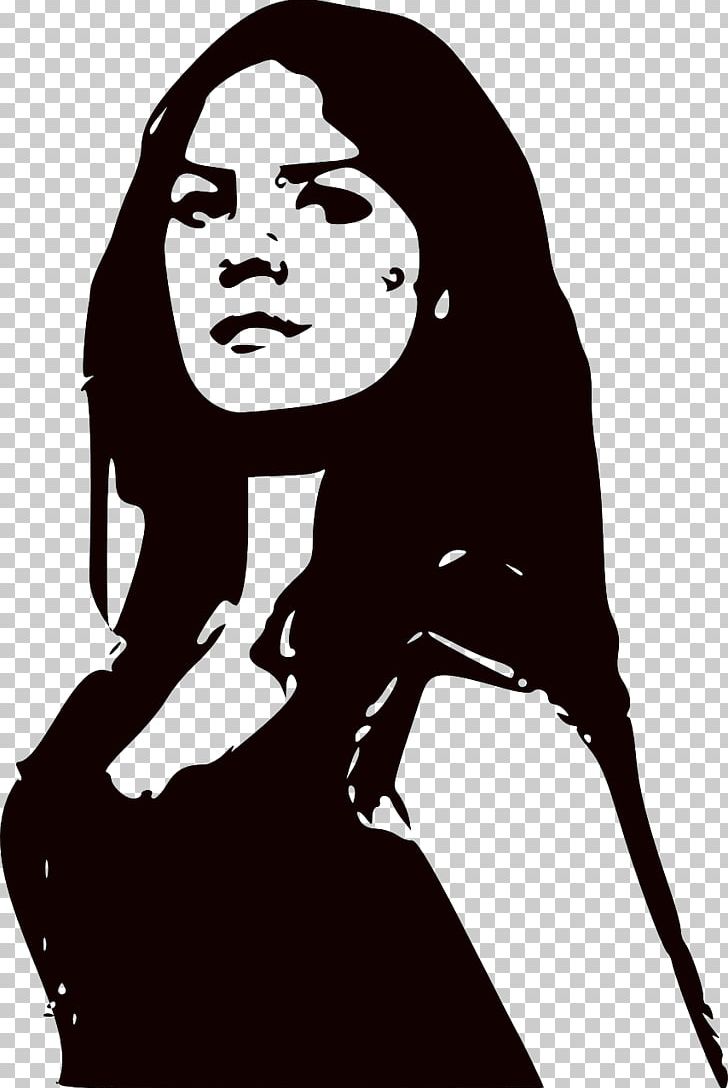 Woman PNG, Clipart, Art, Black, Black And White, Camila, Face Free PNG Download