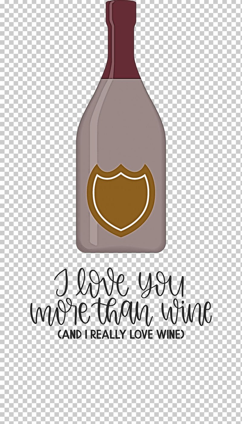 Love You More Than Wine Love Wine PNG, Clipart, Bottle, Glass, Glass Bottle, Labelm, Logo Free PNG Download