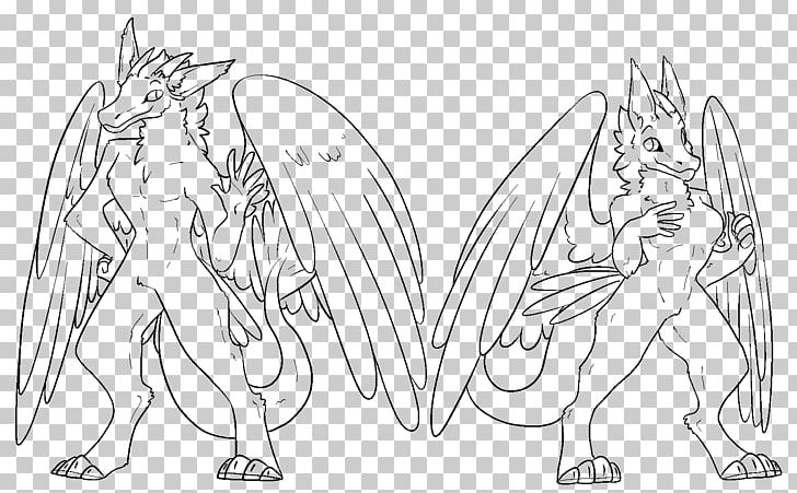 Line Art Drawing Dragon Fursuit PNG, Clipart, Anime, Arm, Art, Artwork, Black And White Free PNG Download