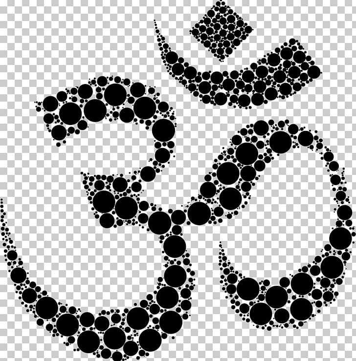 T-shirt Om Hinduism Symbol Ganesha PNG, Clipart, Black, Black And White, Body Jewelry, Circle, Clothing Free PNG Download
