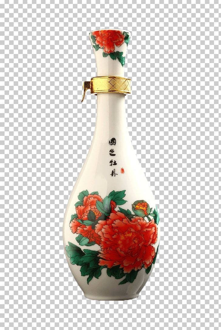 Wine Dukang Moutan Peony PNG, Clipart, Barware, Blue, Bottle, Ceramic, China Free PNG Download