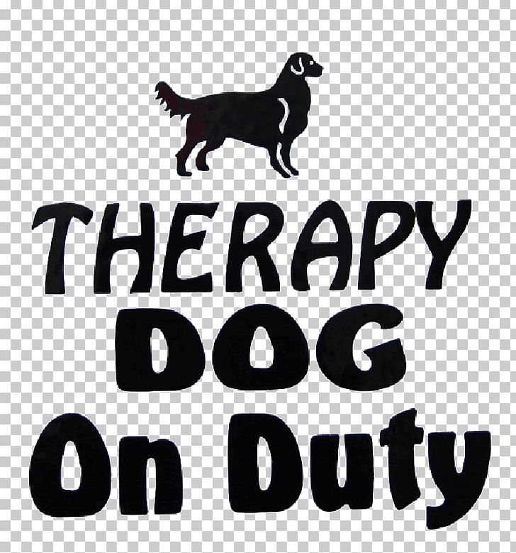 Dog Breed Logo Therapy Dog Service Dog PNG, Clipart, Black And White, Brand, Breed, Carnivoran, Decal Free PNG Download