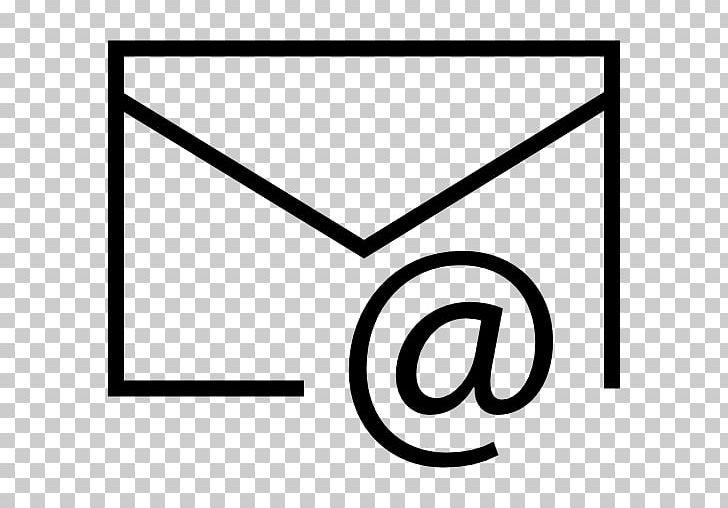 Email Computer Icons PNG, Clipart, Angle, Area, Black, Black And White, Brand Free PNG Download