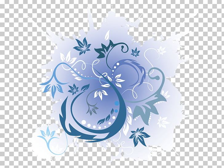 Blue Floral Others PNG, Clipart, Blue, Color, Computer Wallpaper, Document, Download Free PNG Download