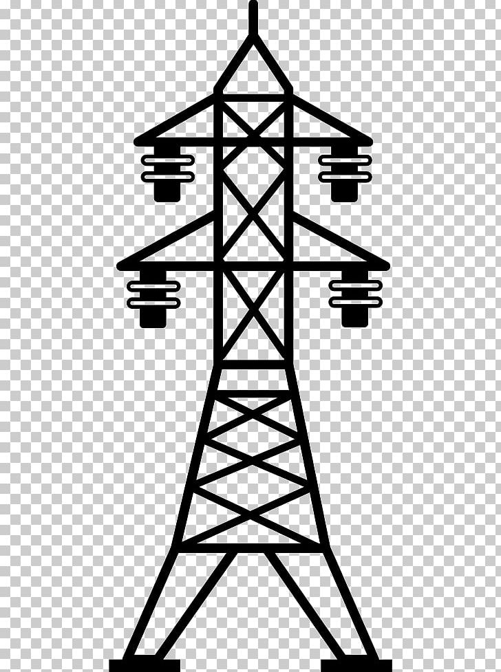 Electric Power Transmission Transmission Tower Electricity Overhead Power Line PNG, Clipart, Angle, Artwork, Black, Electric Power, Electric Power System Free PNG Download