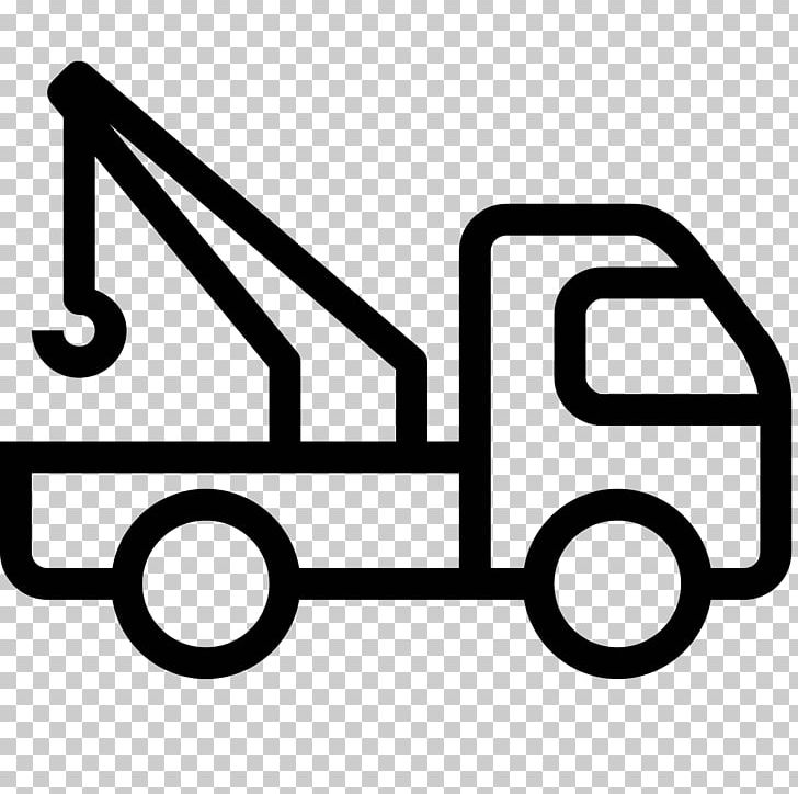 Pickup Truck Van Tow Truck Computer Icons Car PNG, Clipart, Angle, Area, Black And White, Bumper, Caminhao Free PNG Download