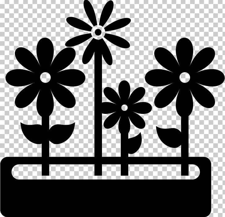 Computer Icons Terrace Garden Garden Club Gardening PNG, Clipart, Black And White, Computer Icons, Download, Flora, Floral Design Free PNG Download