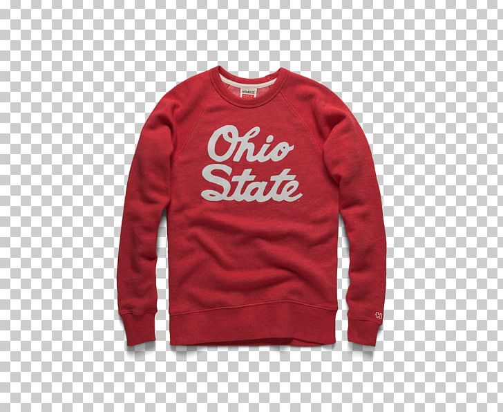 Ohio State University Ohio State Buckeyes Football Hoodie Crew Neck College Football Playoff National Championship PNG, Clipart, Bluza, Brand, Buckeye Coach, Clothing, College Football Playoff Free PNG Download