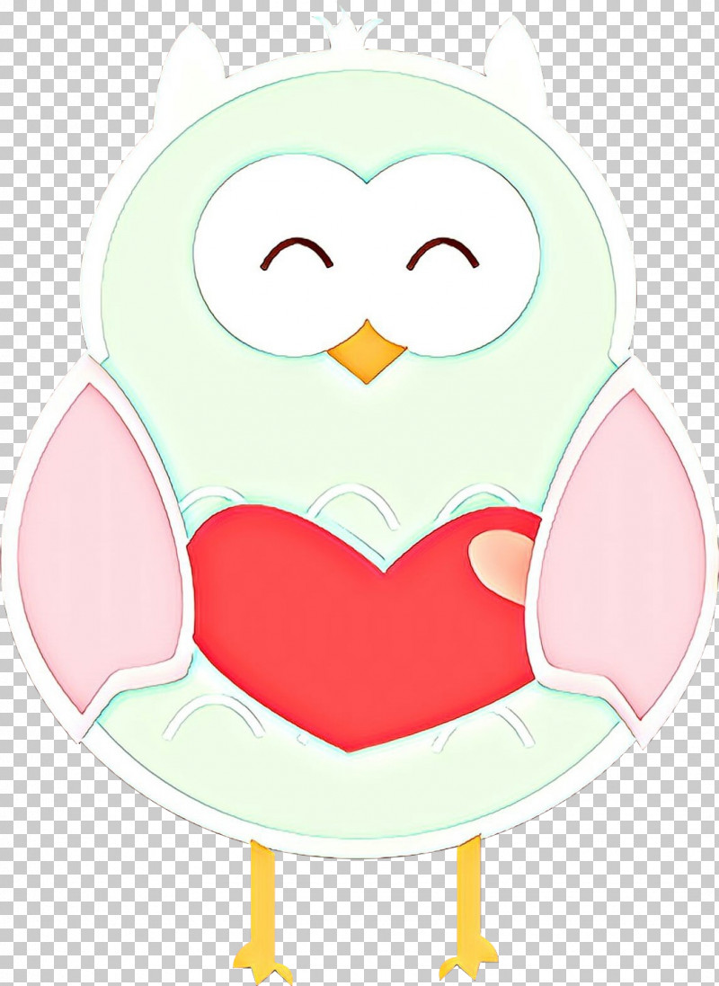 Pink Cartoon Bird Heart Owl PNG, Clipart, Bird, Cartoon, Heart, Owl, Pink Free PNG Download