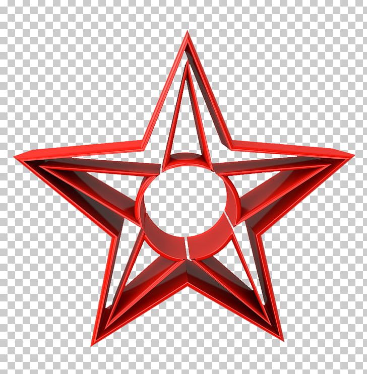 3D Red Five-pointed Star Material PNG, Clipart, Button, Character, Circle, Computer Icons, Decorative Patterns Free PNG Download