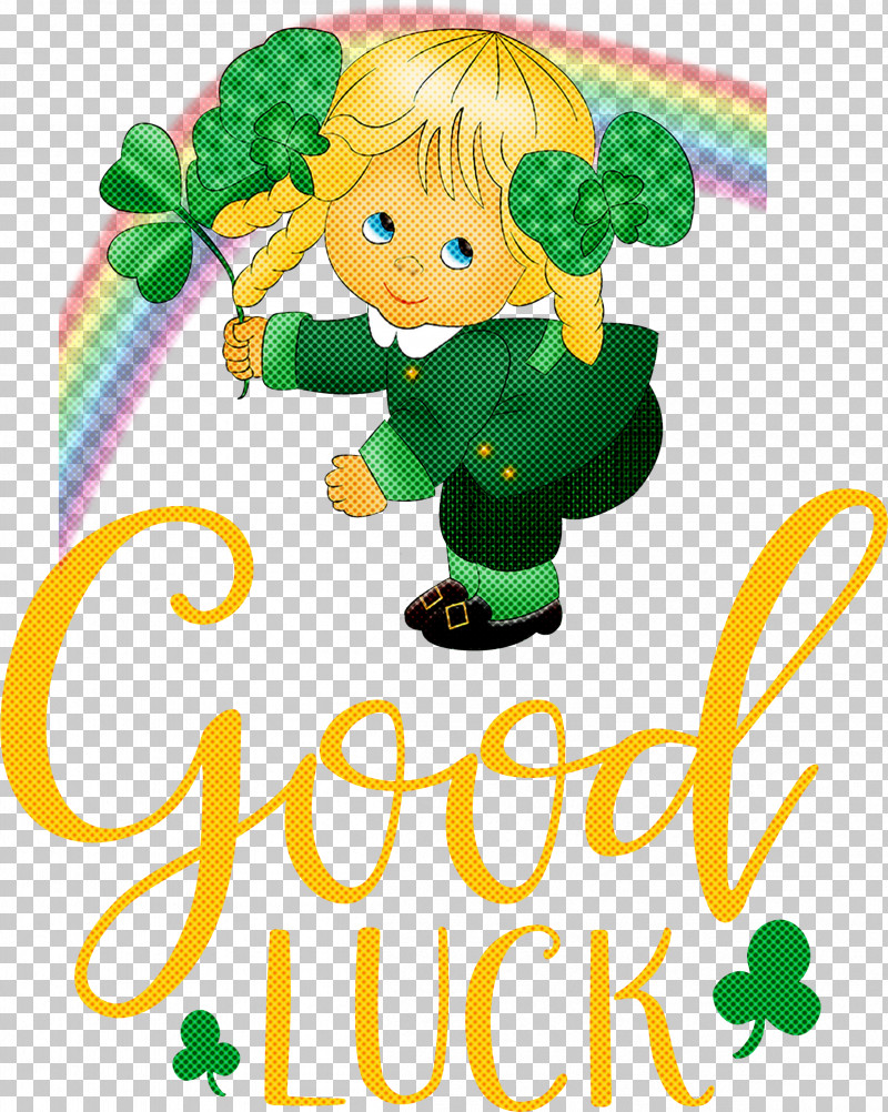 Good Luck Saint Patrick Patricks Day PNG, Clipart, Belief, Fourleaf Clover, Friendship, Good Luck, Happiness Free PNG Download