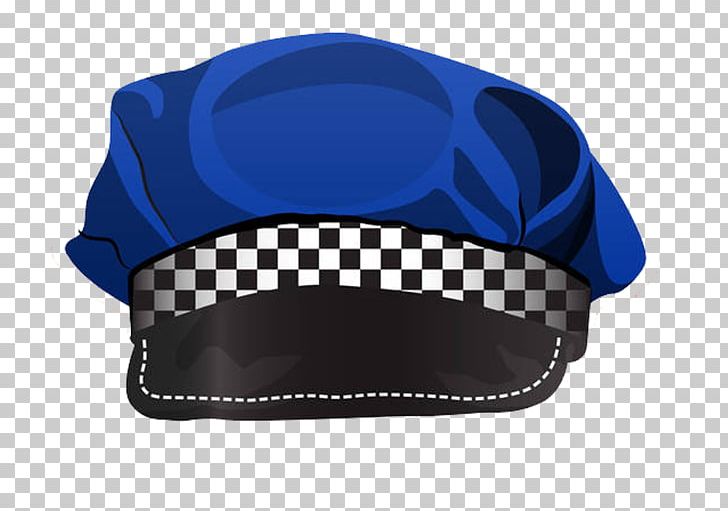Cap Police Officer Illustration PNG, Clipart, Band, Blue, Blue Background, Blue Flower, Blue Hat Free PNG Download
