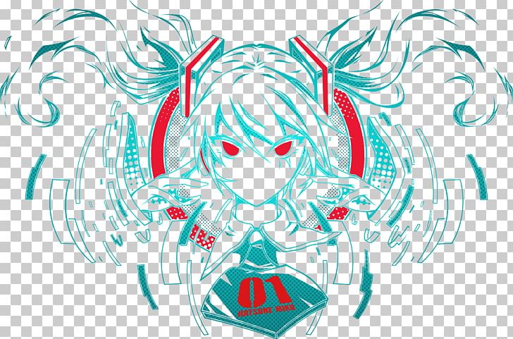 Hatsune Miku Illustration Vocaloid Sketch PNG, Clipart, Anime, Art, Artwork, Black, Cartoon Free PNG Download