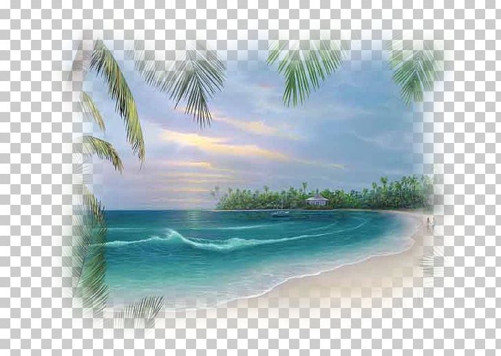 Landscape PaintShop Pro PNG, Clipart, Calm, Caribbean, Computer Wallpaper, Landscape Painting, Microsoft Paint Free PNG Download