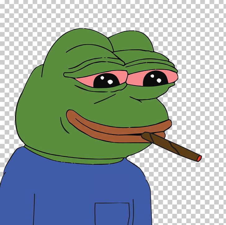 Pepe The Frog T-shirt Smoking Blunt PNG, Clipart, Amphibian, Blunt