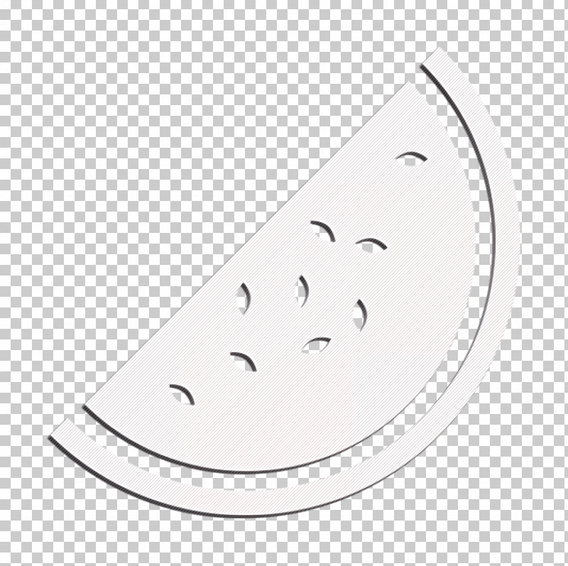 Watermelon Slice Icon Melon Icon Food Icon PNG, Clipart, Angle, Black, Black And White, Food Icon, Geometry Free PNG Download