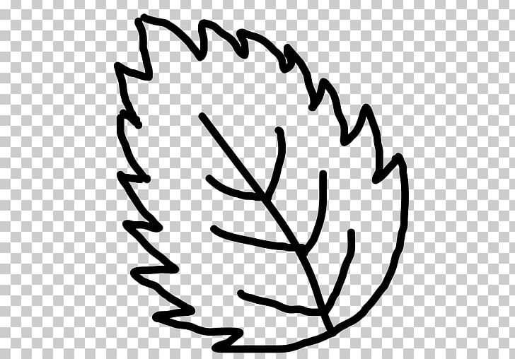 leaf black and white clipart outline
