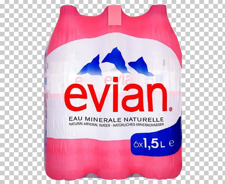 Evian Bottled Water France Mineral Water PNG, Clipart, Arwa, Bottle, Bottled Water, Brand, Business Free PNG Download