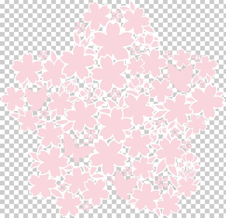 Border Floral Heart PNG, Clipart, Adobe Illustrator, Art, Border, Cherry Blossom, Cherry Blossoms Free PNG Download
