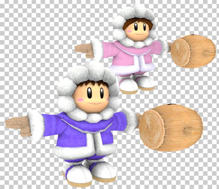 Super Smash Bros. Melee Ice Climber Super Smash Bros. Brawl Popo GameCube PNG, Clipart, Baby Toys, Christmas, Christmas Ornament, Fictional Character, Game Free PNG Download