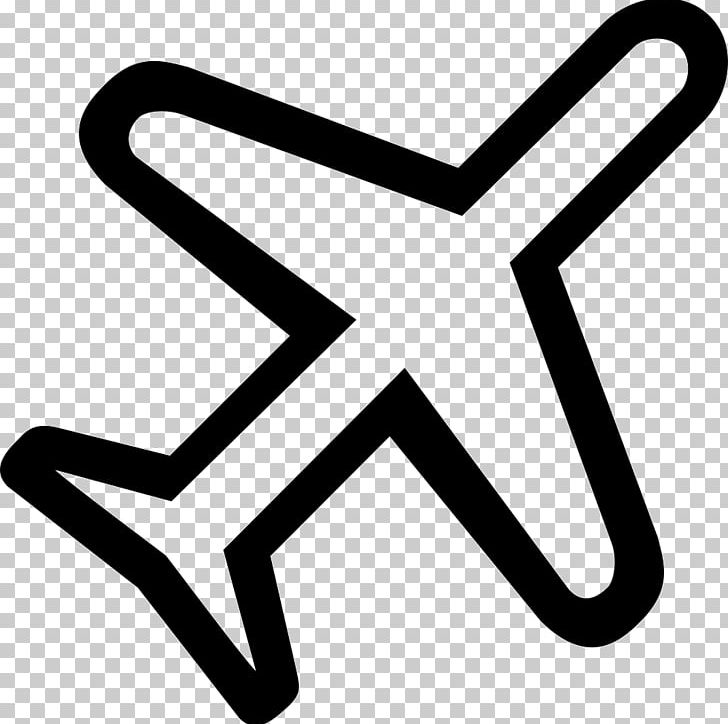 Airplane Computer Icons Aviation PNG, Clipart, Airplane, Angle, Area, Aviation, Black And White Free PNG Download