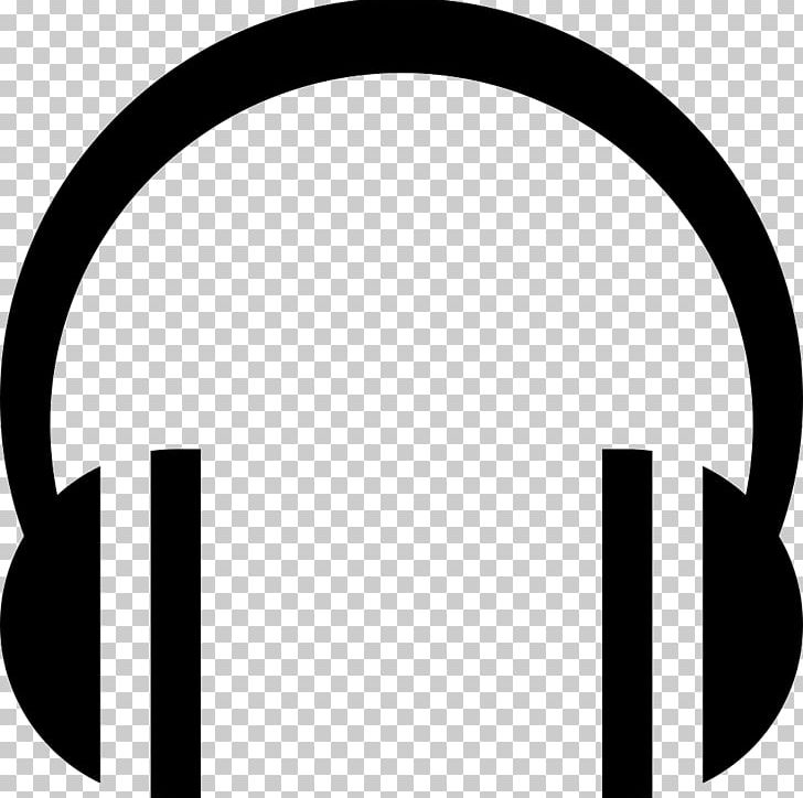 Headphones Computer Icons PNG, Clipart, Area, Audio, Black And White, Brand, Circle Free PNG Download