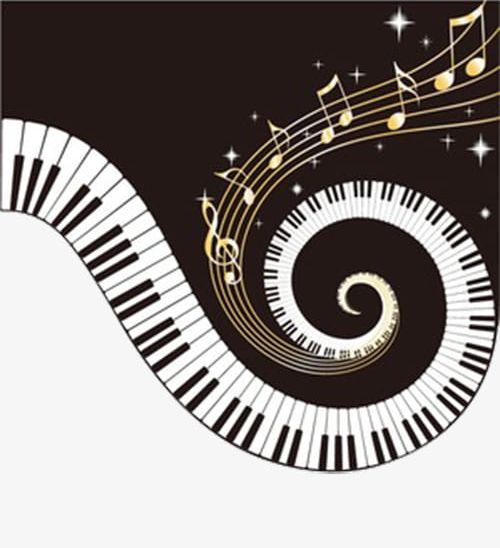 Piano Keys For Spiral Notes PNG, Clipart, Key, Keys Clipart, Music, Note, Notes Clipart Free PNG Download