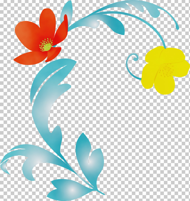 Leaf Pedicel Petal Plant Flower PNG, Clipart, Decoration Frame, Flower, Leaf, Paint, Pedicel Free PNG Download