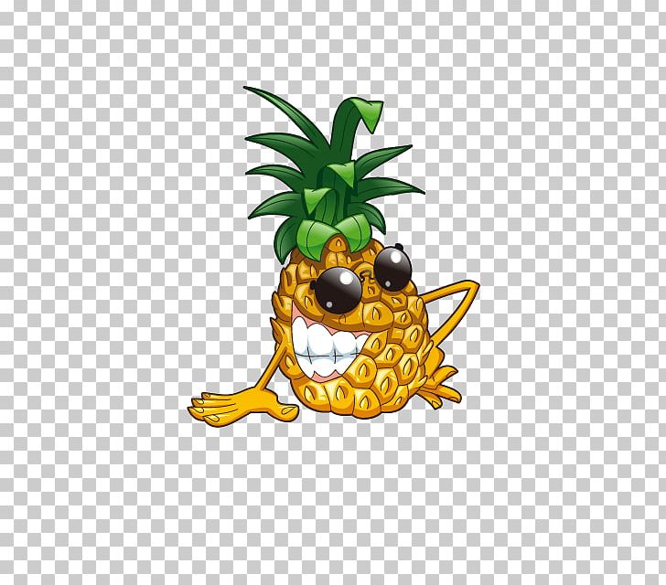 Fruit Pineapple PNG, Clipart, Ananas, Bromeliaceae, Cartoon, Cartoon Pineapple, Encapsulated Postscript Free PNG Download