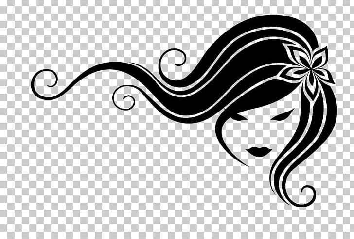 Hair Silhouette Open Illustration PNG, Clipart, Art, Artwork, Black, Black And White, Computer Icons Free PNG Download