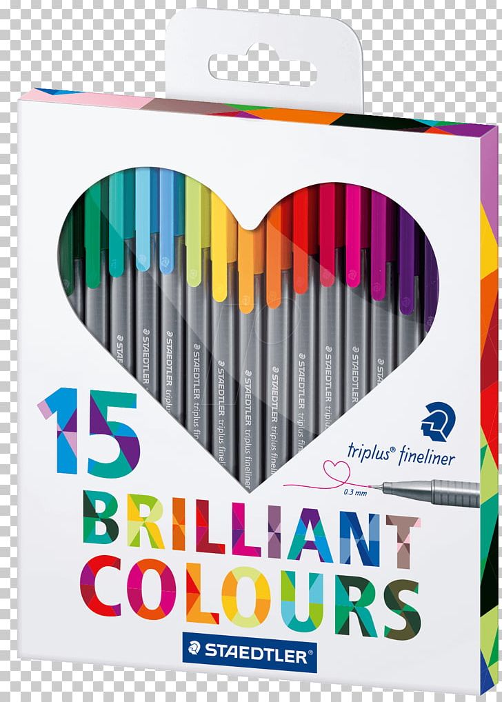 Staedtler Triplus Fineliner Marker Pen PNG, Clipart, Color, Coloring Book, Marker Pen, Objects, Paint Free PNG Download