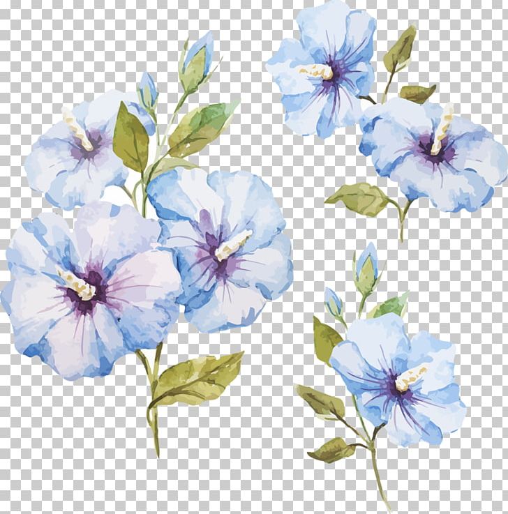 Watercolour Flowers Watercolor Painting Stock Photography PNG, Clipart, Art, Blue, Floral Design, Flower, Flowering Plant Free PNG Download