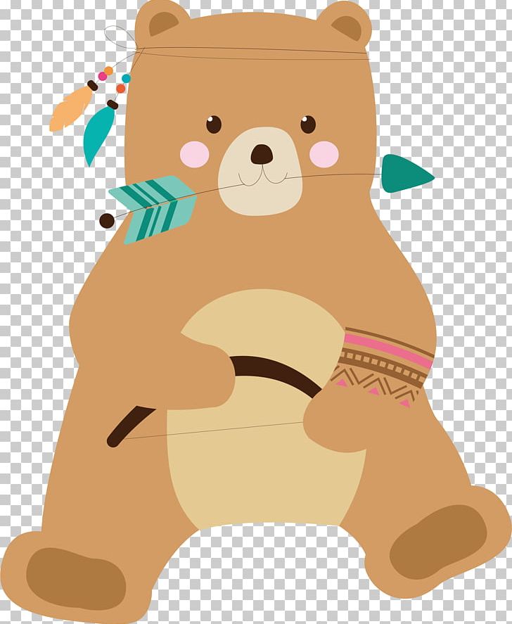 Brown Bear Teddy Bear Illustration PNG, Clipart, Animals, Archery, Art, Bow, Brown Free PNG Download