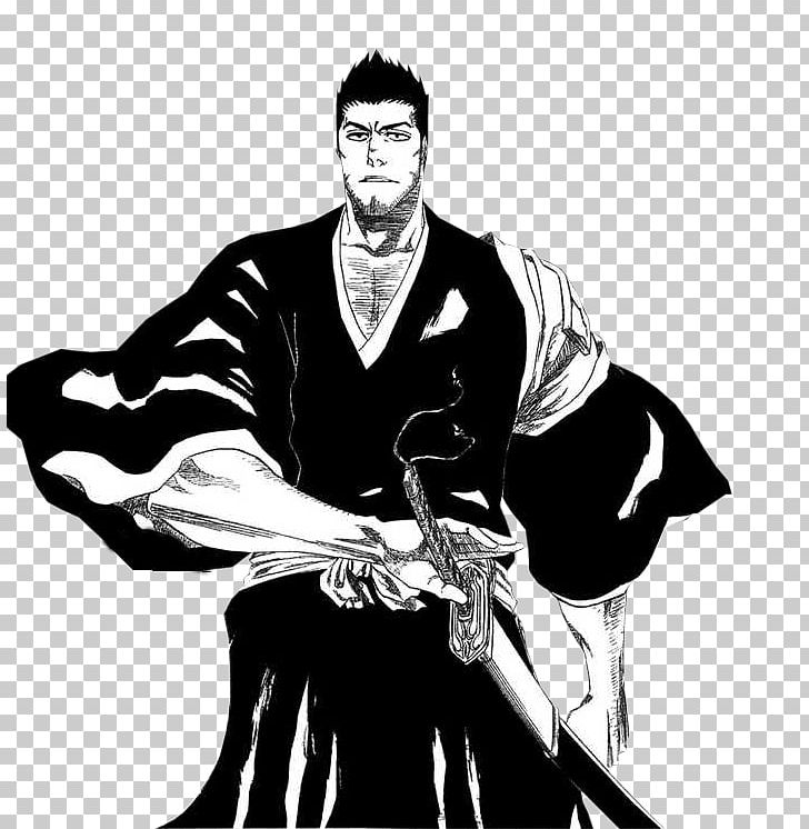 Isshin Kurosaki Ichigo Kurosaki 블리치. 21 Bleach 黑崎一心 PNG, Clipart, Anime, Arm, Art, Black And White, Bleach Free PNG Download